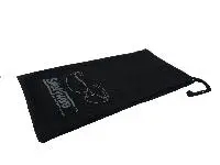 SAFETYWARE Black Micro Fiber Bag with Pull String